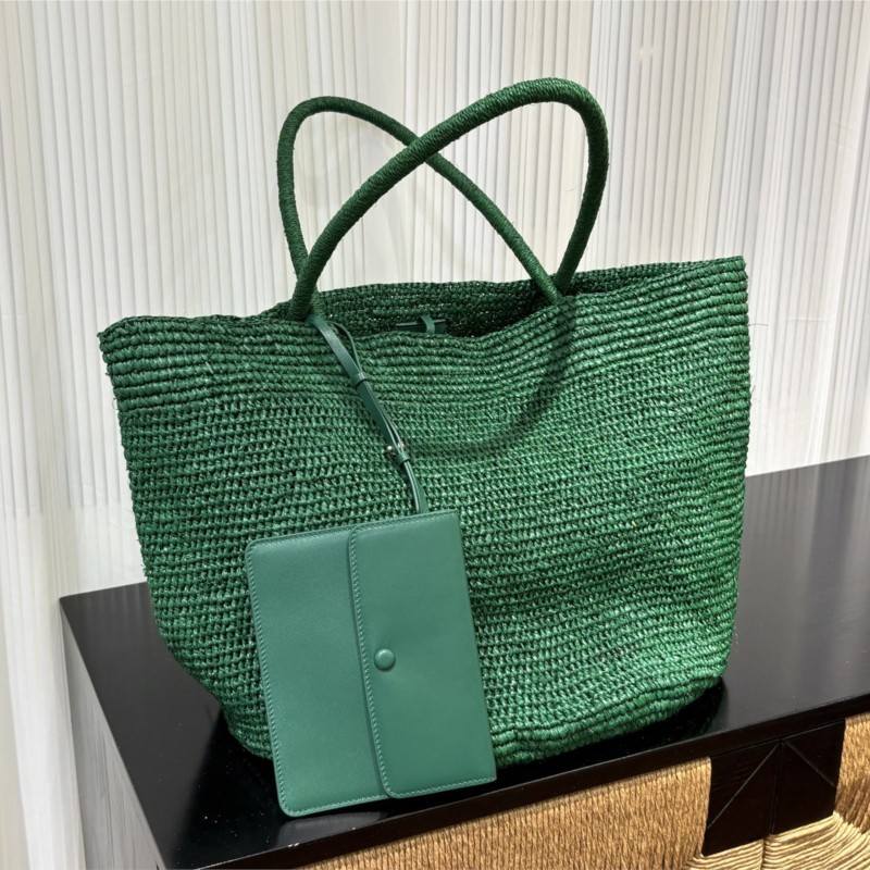 Handmade Natural Raffia Tote B - Women'S Raffia Bags 评论和价格
