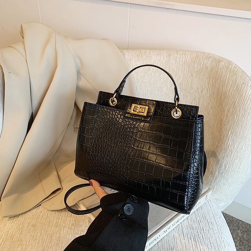Aidrani Women Crocodile Print  - Women Hand Bags For Office 评论和价格