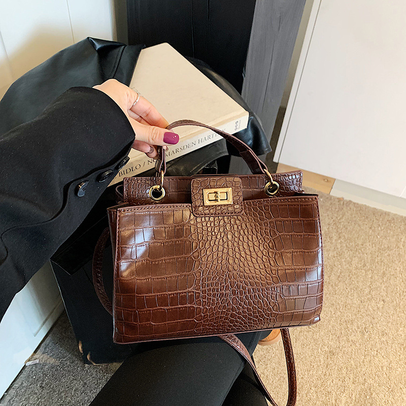 Aidrani Women Crocodile Print  - Women Hand Bags For Office 评论和价格
