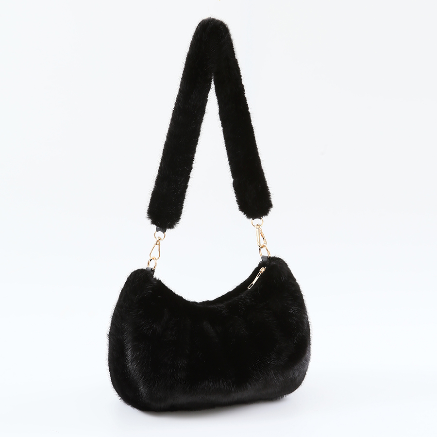 Neo Mint Luxury Faux Mink Fur  - Women Bags Ru 评论和价格