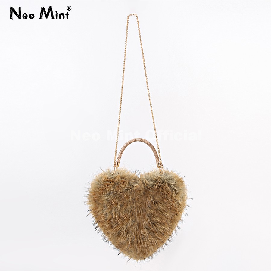 Neo Mint Luxury Faux Raccoon F - Women Bags Ru 评论和价格