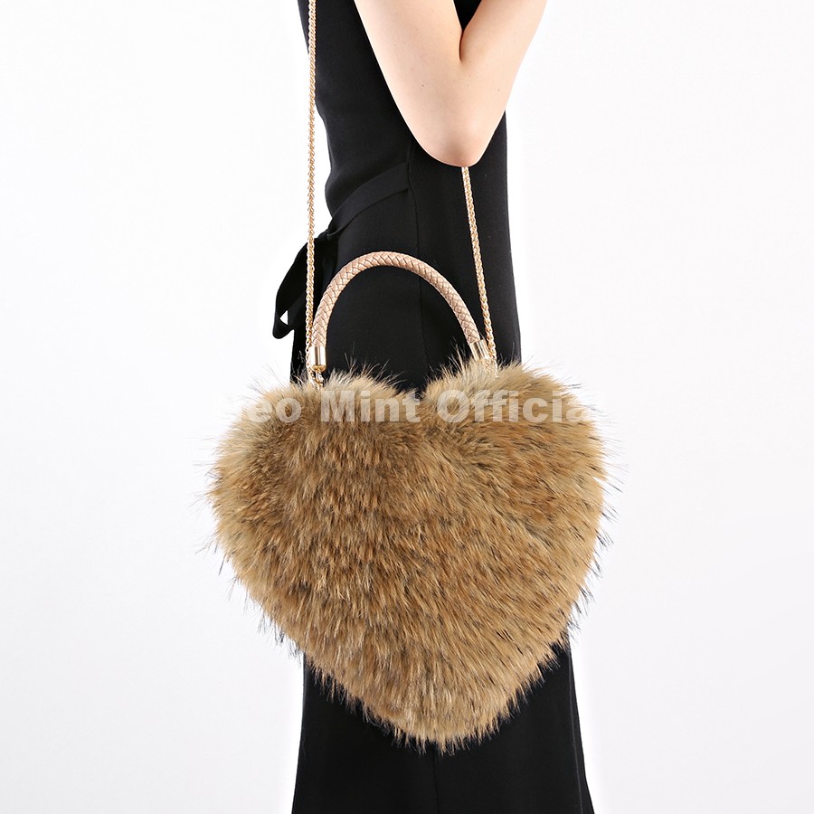Neo Mint Luxury Faux Raccoon F - Women Bags Ru 评论和价格