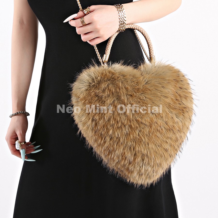 Neo Mint Luxury Faux Raccoon F - Women Bags Ru 评论和价格