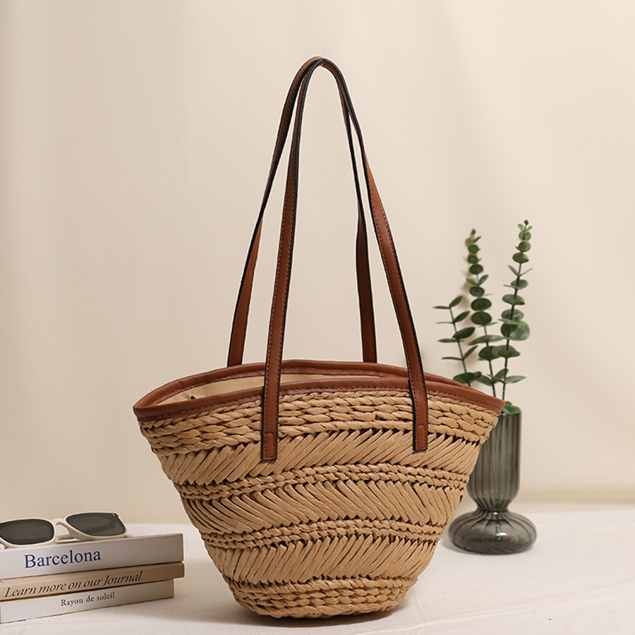 Summer Basket Straw Bags for W - Women'S Raffia Bags 评论和价格