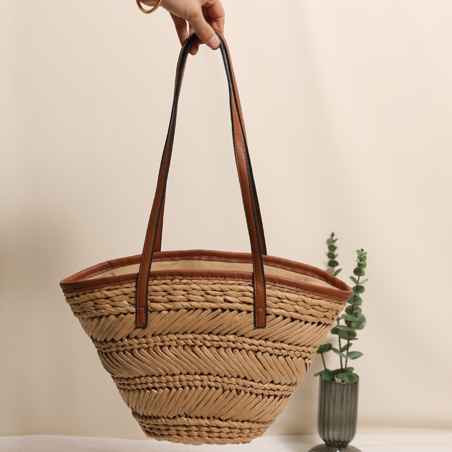 Summer Basket Straw Bags for W - Women'S Raffia Bags 评论和价格
