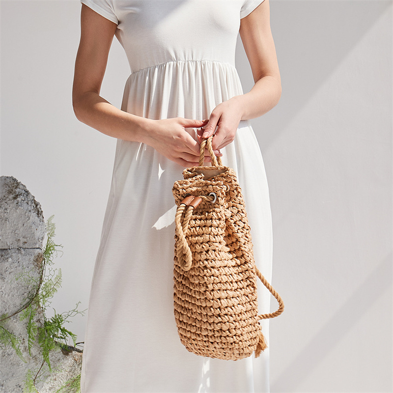 2023 Summer Casual Straw Backp - Women'S Raffia Bags 评论和价格