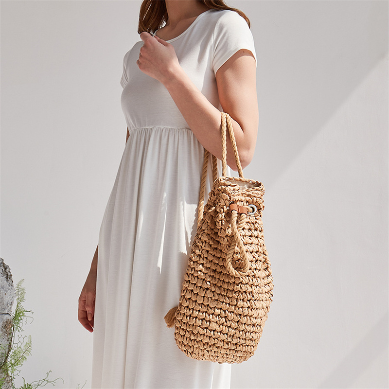 2023 Summer Casual Straw Backp - Women'S Raffia Bags 评论和价格