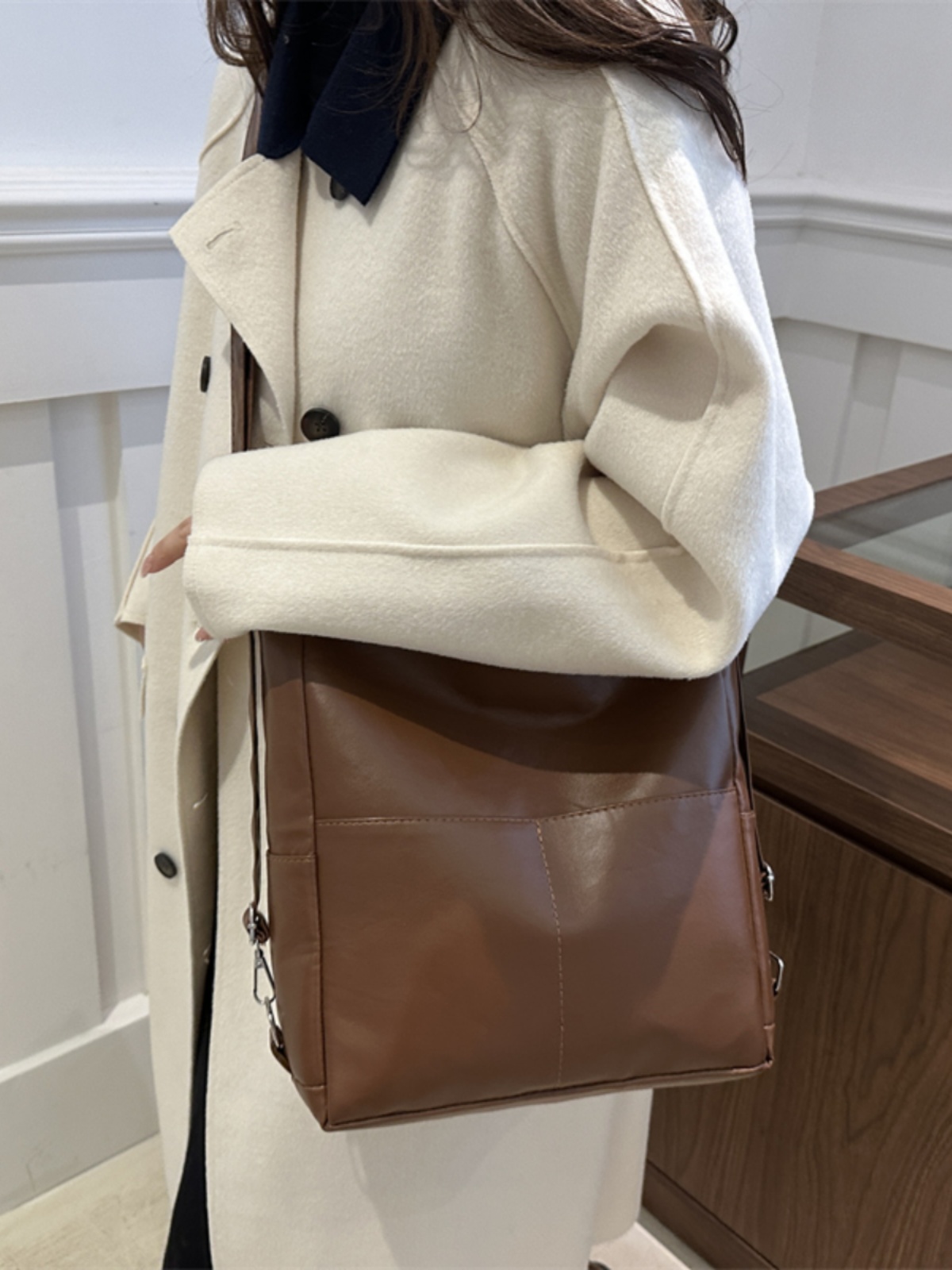 Retro Soft Surface Large Capac - Women'S Young Bags 评论和价格