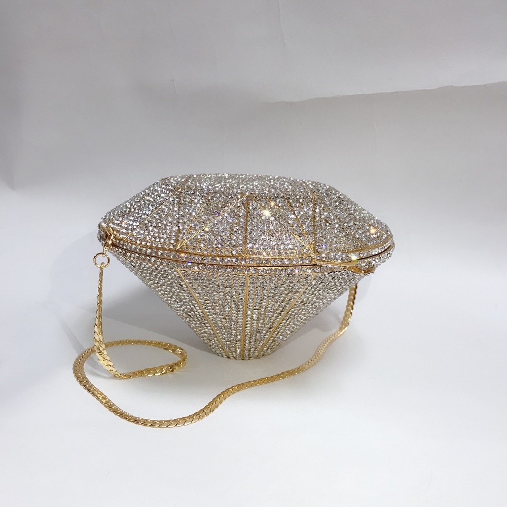Three-Dimensional Diamond Shap - Women Bags On Sale 评论和价格