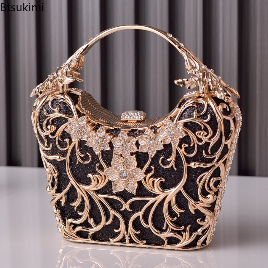 Hollow Out Metal Evening Bags  - Women Bags On Sale 评论和价格
