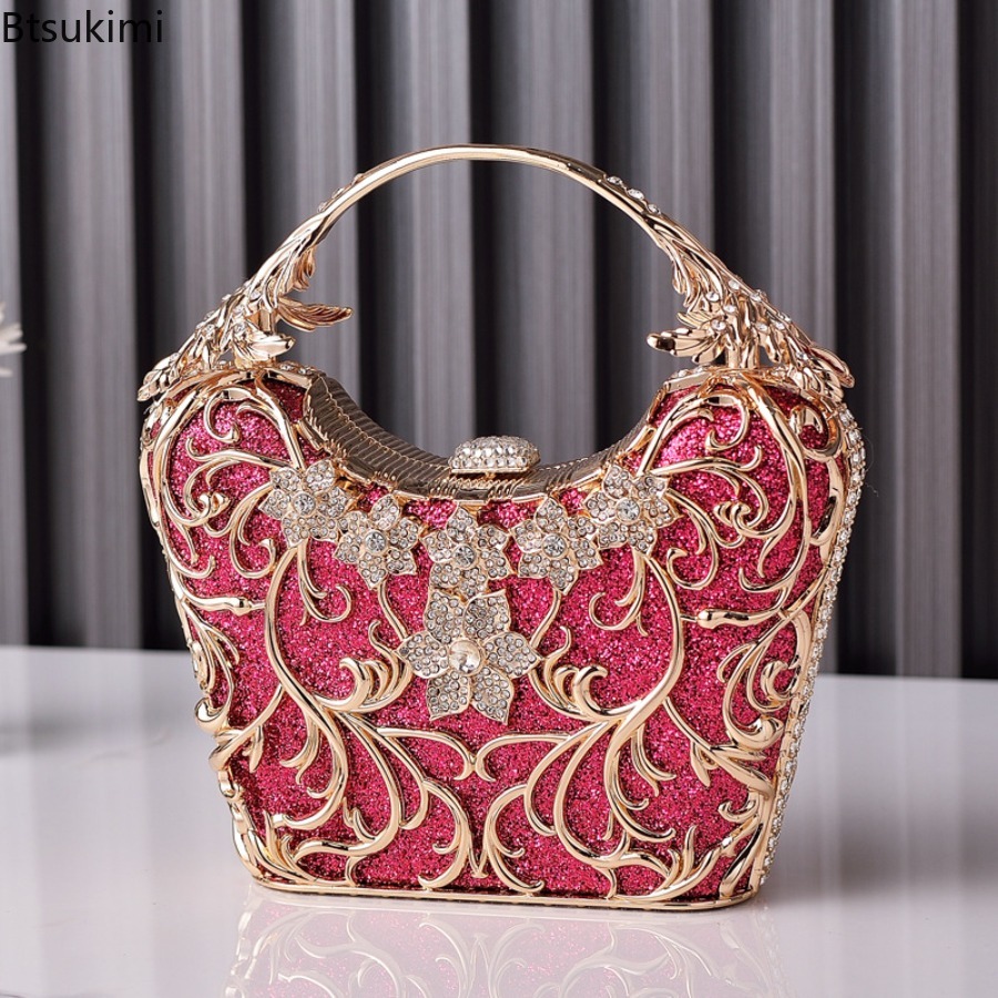 Hollow Out Metal Evening Bags  - Women Bags On Sale 评论和价格