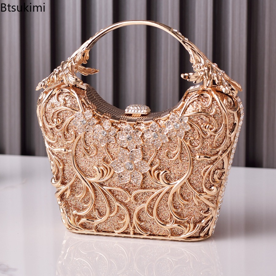 Hollow Out Metal Evening Bags  - Women Bags On Sale 评论和价格