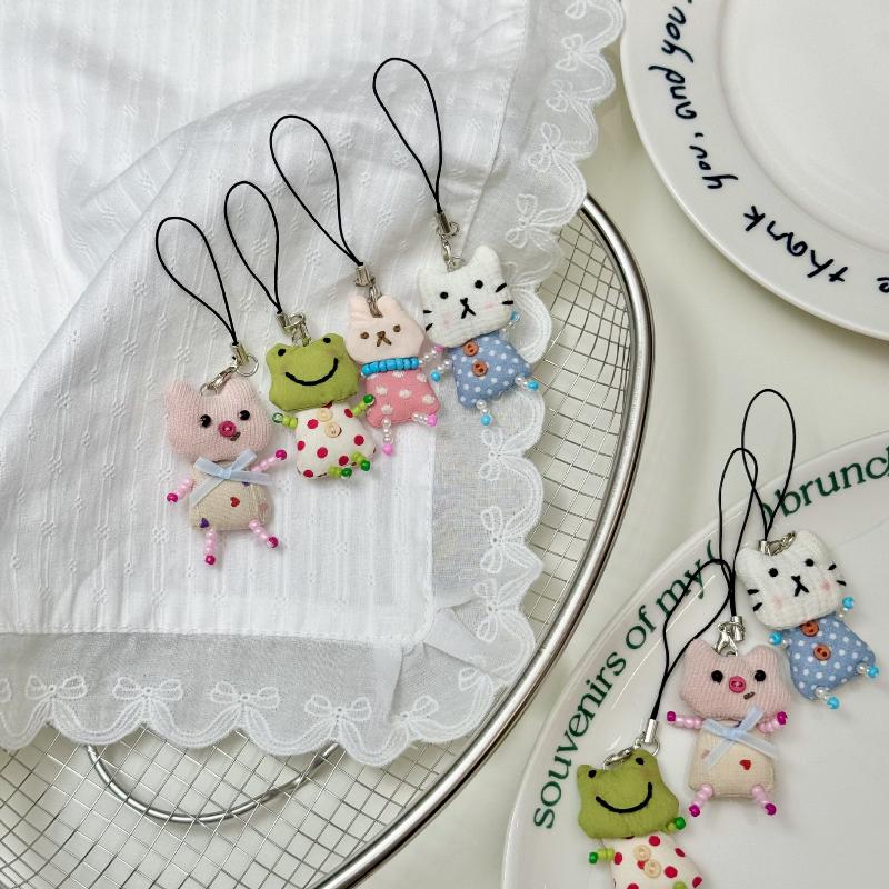 Cute Frog Pig Cat Pendant Keyc - Women'S Young Bags 评论和价格