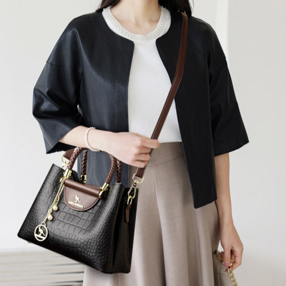 Woven Handle Genuine Brand Hig - Women Bags Branded 评论和价格