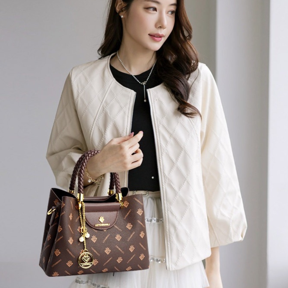 Woven Handle Genuine Brand Hig - Women Bags Branded 评论和价格