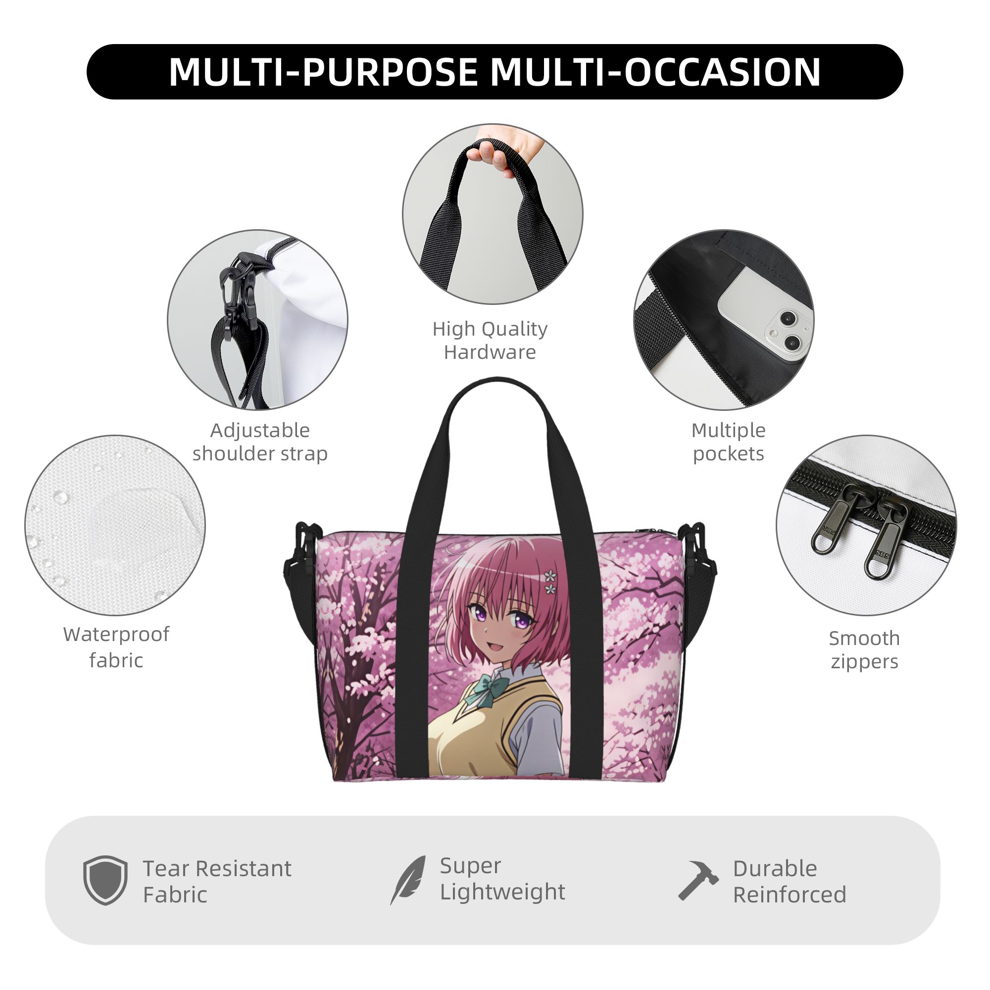 Custom Momo Belia Deviluke T-T - Women Bags Ru 评论和价格