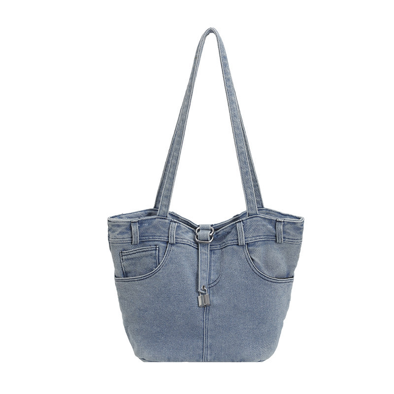 Denim fashion, simple and tren - Women'S Young Bags 评论和价格