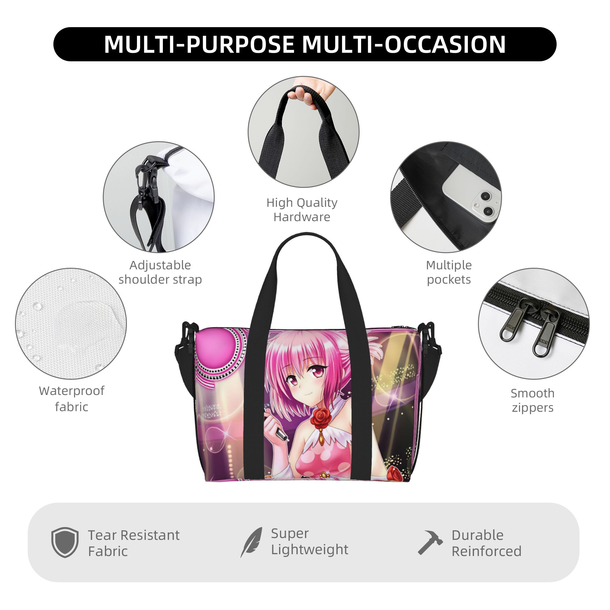 Custom Momo Belia Deviluke T-T - Women Bags Ru 评论和价格