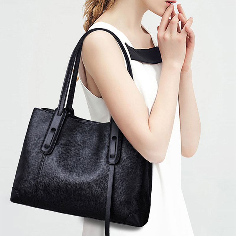 Genuine Leather Tote Bag Luxur - Women Bags On Sale 评论和价格